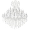 Cwi Lighting Maria Theresa 49 Light Up Chandelier With Chrome Finish 8318P60C-49 (Clear)-A - alternate 2